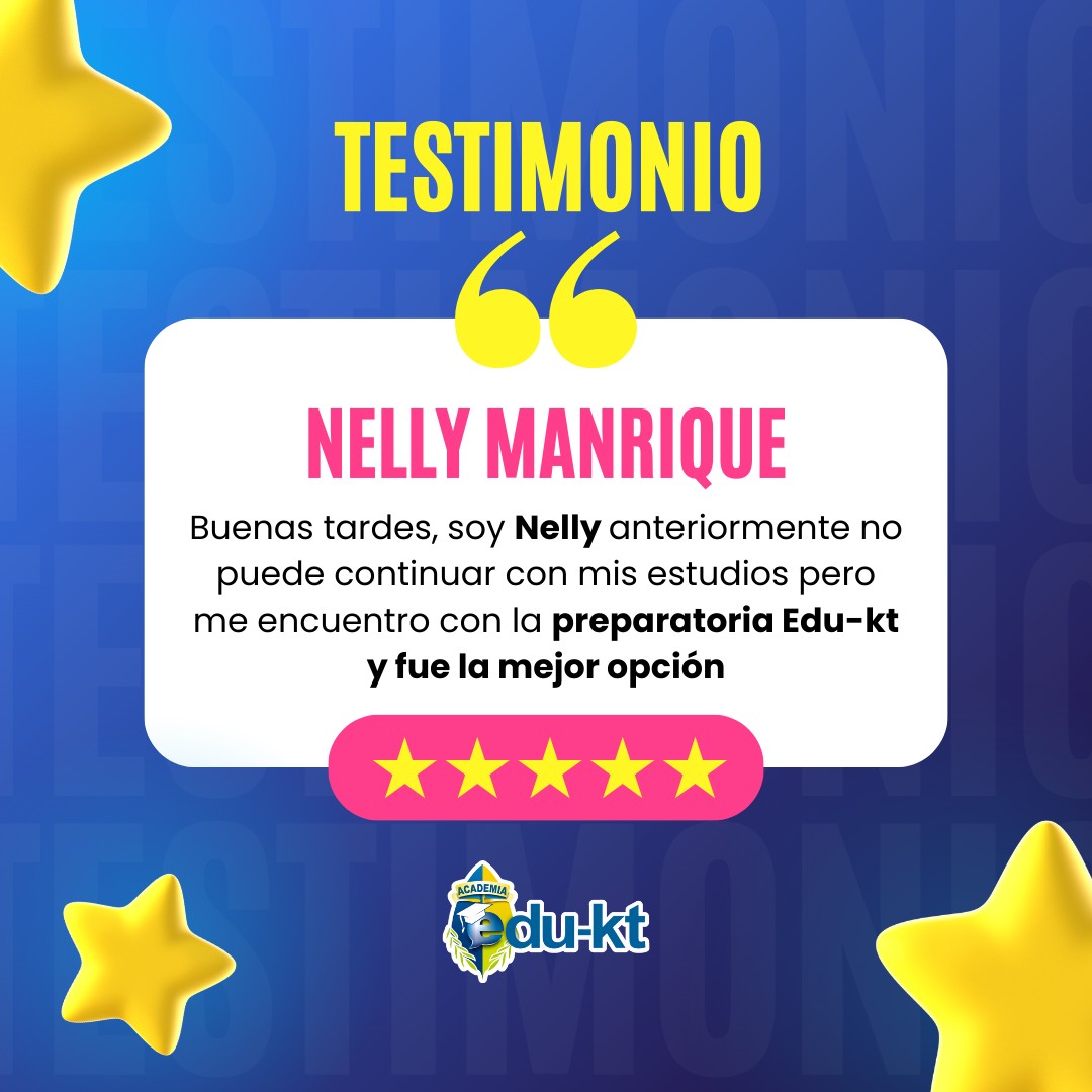 Testimonio de Nelly Manrique, alumna de Edu-kt