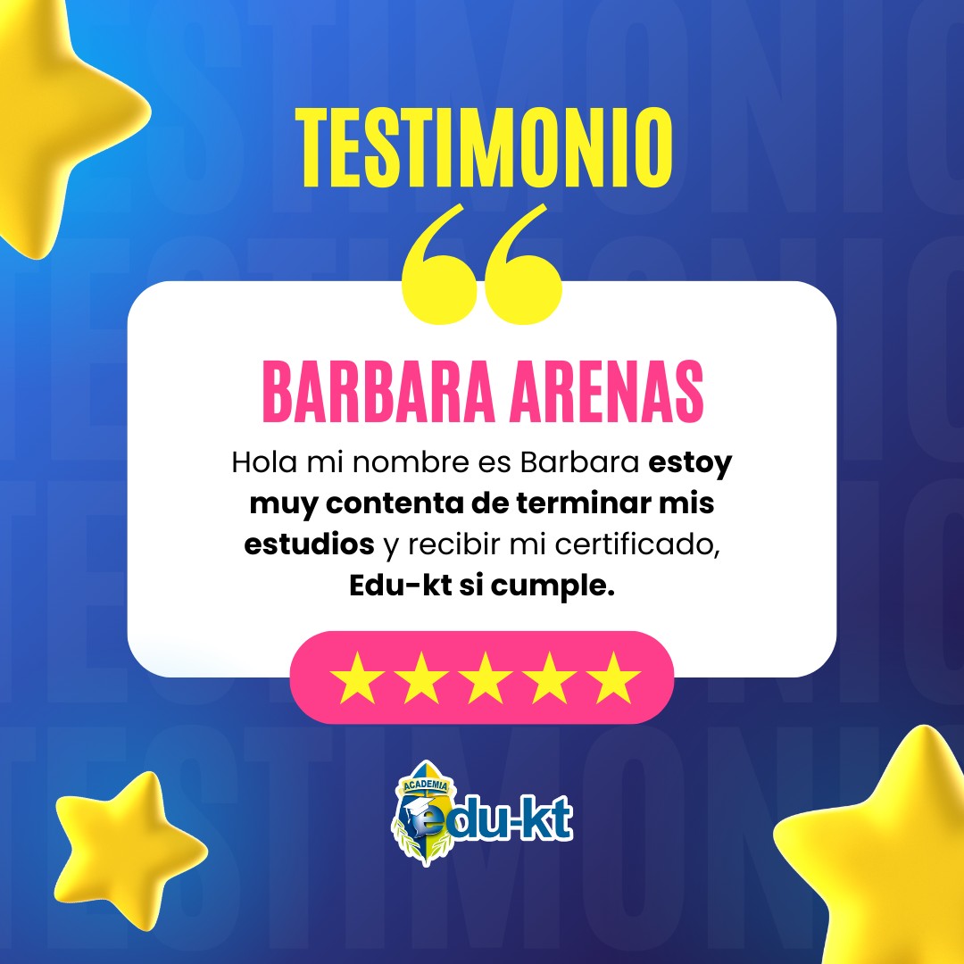 Testimonio de alumno de Edu-kt